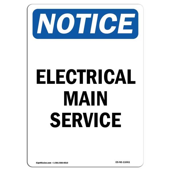 Safety Sign, OSHA Notice, 10